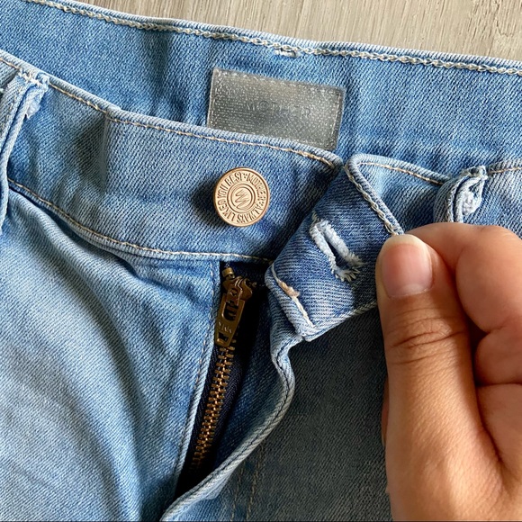 Mother Revolve The Teaser Slit Shorts Size 28 - Picture 3 of 12